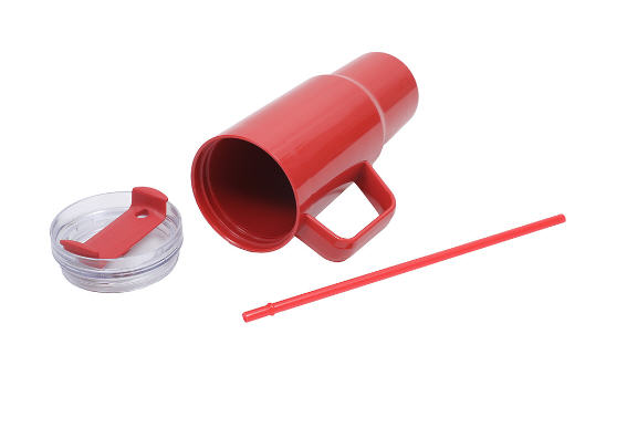 แก้วพลาสติกพร้อมหูจับ,แก้วพลาสติกพร้อมหลอด,2700ml