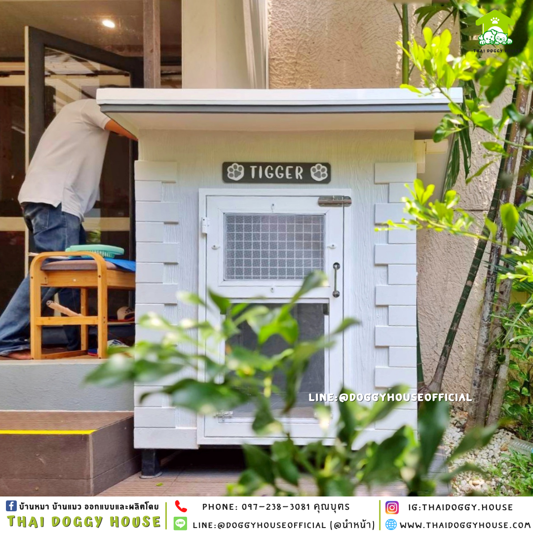 บ้านหมา แบบบ้าน 𝐕𝐢𝐧𝐭𝐚𝐠𝐞 𝐬𝐭𝐲𝐥𝐞