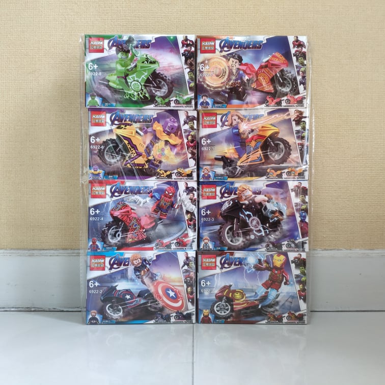 เลโก้จีน Hjlepin 6922 ชุด Avengers Endgame