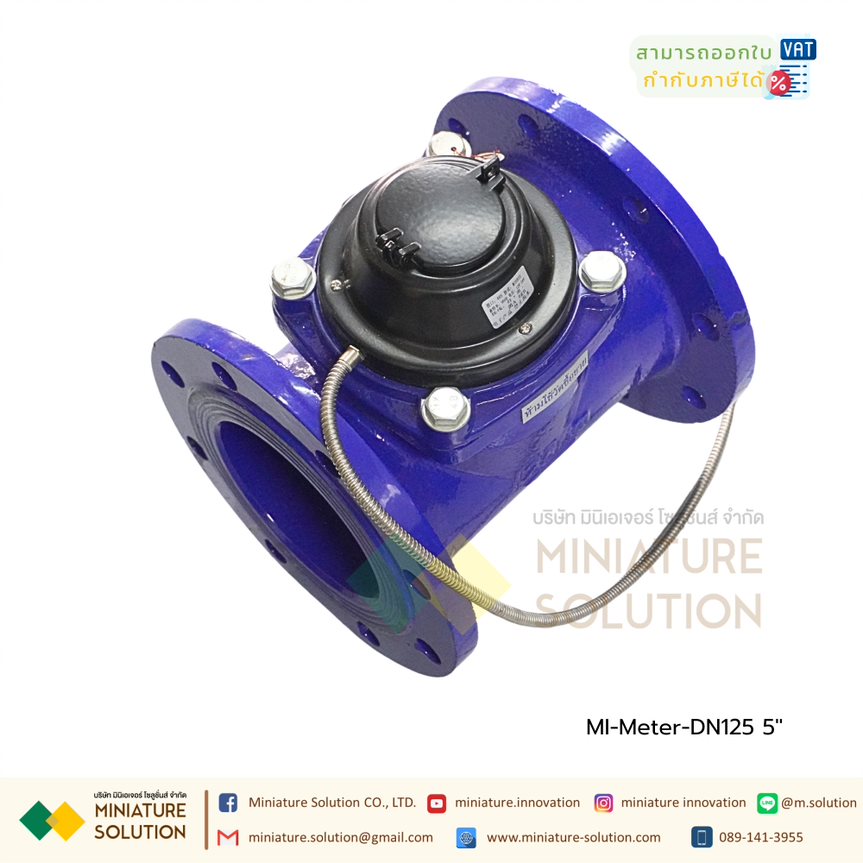 มิเตอร์วัดการใช้น้ำ RS485 Water Flow Meter RS485 MODBUS output DN40 1 1/2"/ DN65 2 ½"/ DN80 3"/ DN125 5"/DN150 6"/DN200 8"