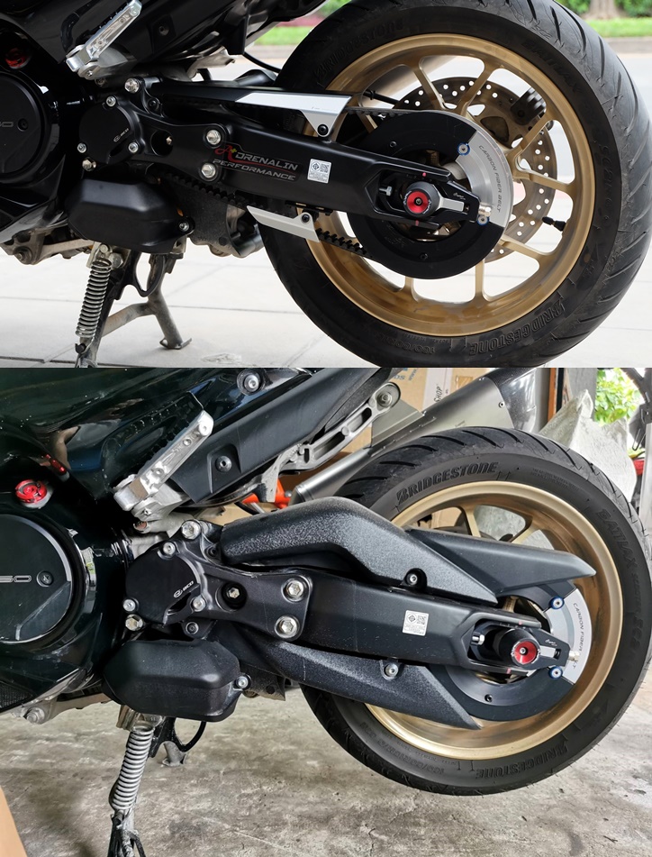 rizoma บังสายพาน บน+ล่าง สำหรับ tmax 560 2022+