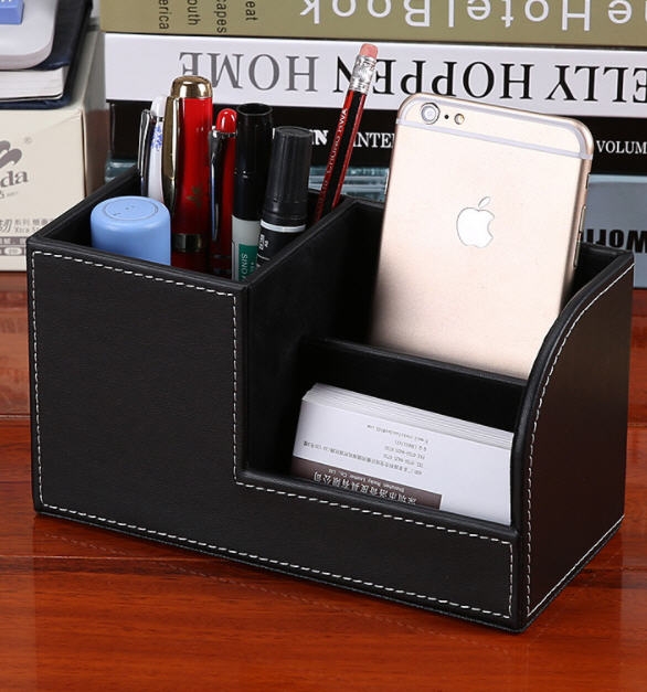 กล่องอเนกประสงค์,กล่องใส่นามบัตร,กล่องหนังใส่เครื่องเขียน,กล่องหนัง PU