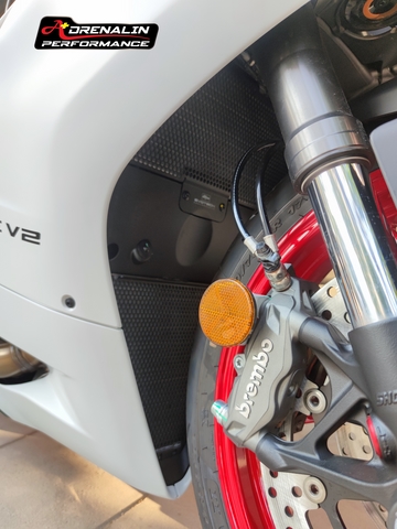 Evotech การ์ดหม้อน้ำ (Radiator guard) สำหรับ Panigale V2