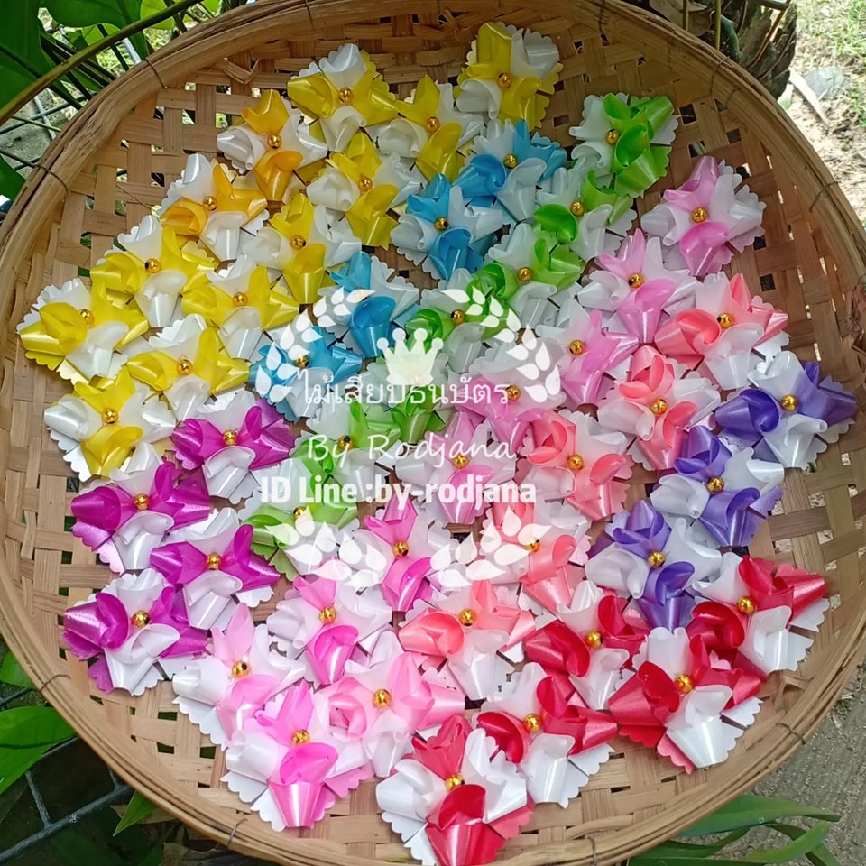 ดอกบัวบุญตา (ริบบิ้นธรรมดา)