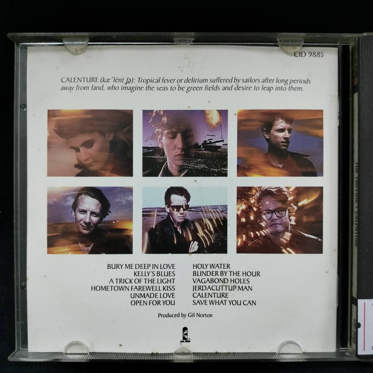 The Triffids – Calenture / ไม่ระบุ / ปกมีจุดเหลือง / แผ่นทะลุขอบ(ไม่โดนเนื้อแผ่น) / แผ่นดี