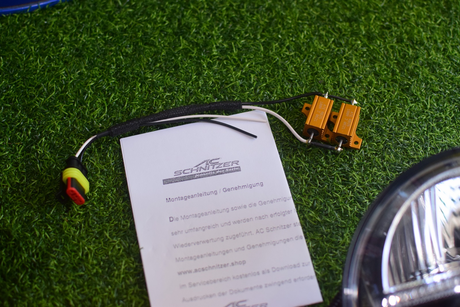 โคมไฟหน้า AC Schnitzer สำหรับ R nine T 2014+ รุ่น light bomb ไฟ LED