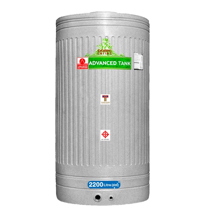 ถังเก็บน้ำบนดินPE Elixir ADVANCE DORIC รุ่น DO2200 **แถมลูกลอยฟรี**