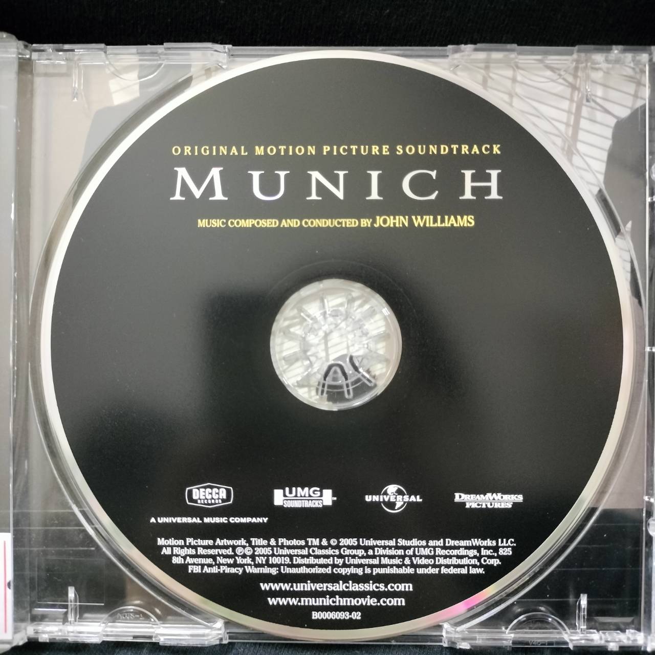 John Williams – Munich Original Motion Picture Soundtrack / USA / แผ่นดี