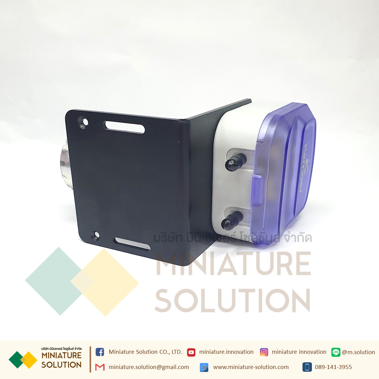 Kamoer Motor Peristaltic Dosing Pump ปั๊มปุ๋ย ปั๊มสารเคมี เกรดอุตสาหกรรม Dosing Liquid Transfer (KDS-FE-2- B16B) (12V7.5W)