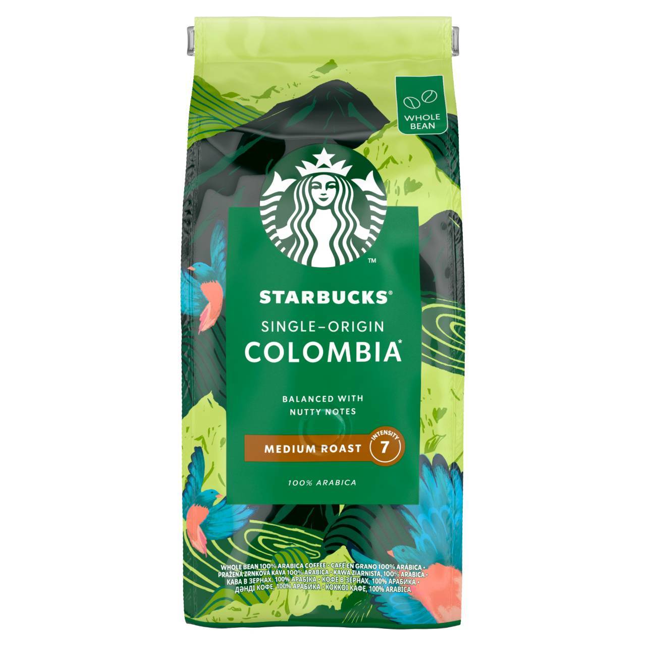 Starbucks Columbia Medium Roast Coffee Beans 200 g. (05-9409)
