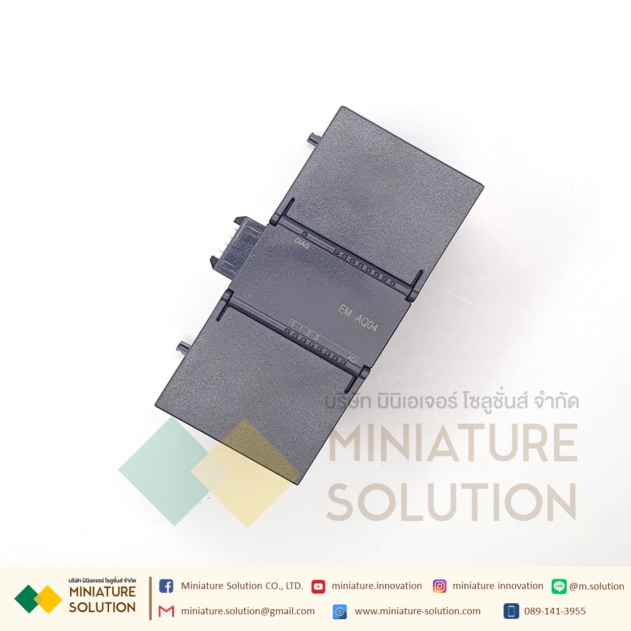 AMSAMOTION PLC expansion module with Siemens S7-200 smart signal board PLC