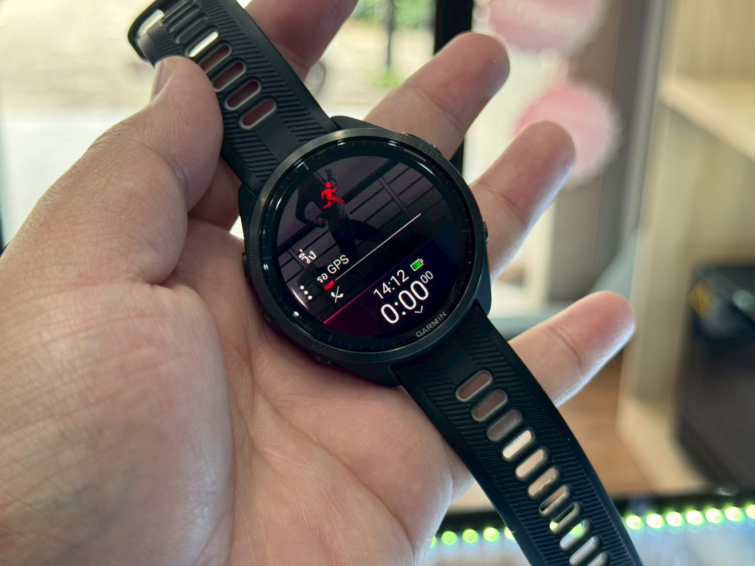 Garmin Forerunner 965 GPS with Black Case and Black