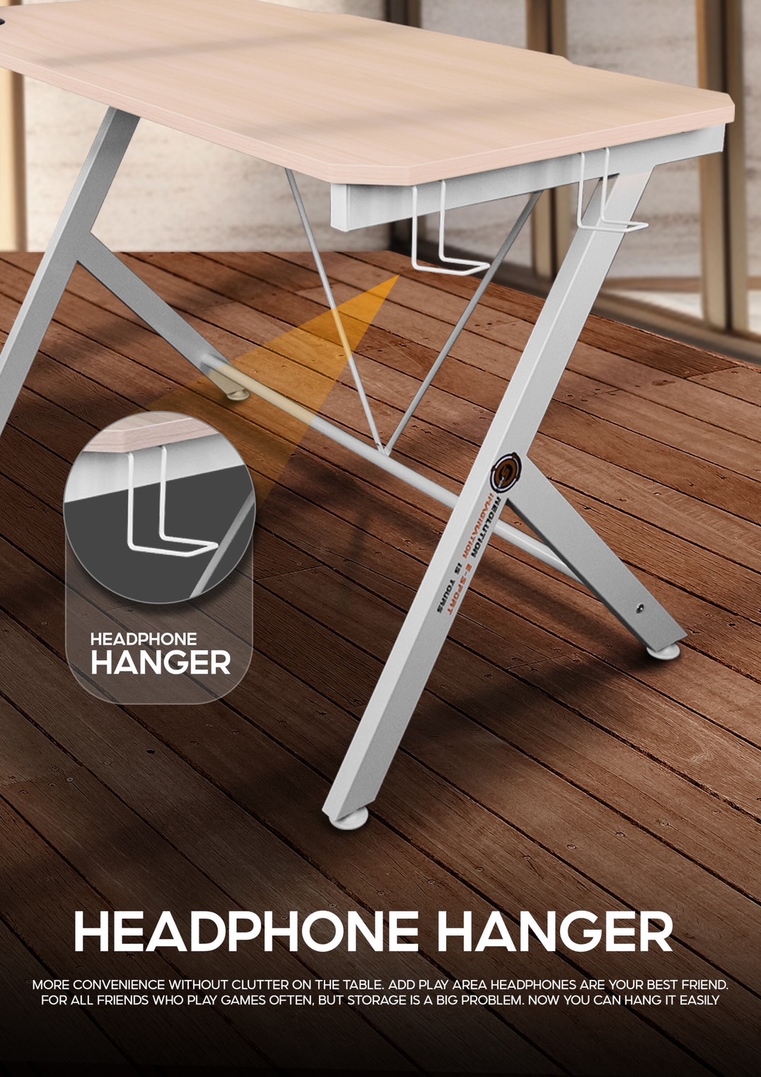 NEOLUTION E-SPORT MANTLE II GAMING DESK [1Y]