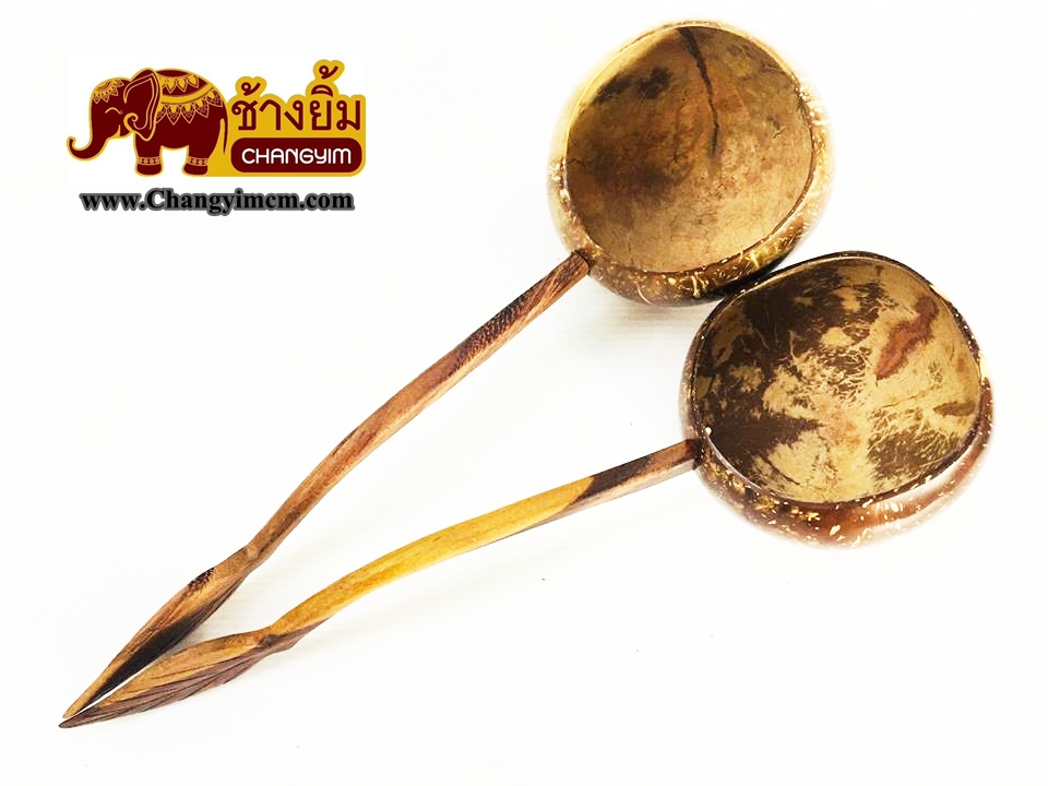 กระบวยตักน้ำ ( กะลามะพร้าว )