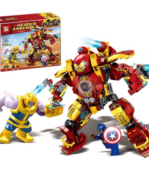 เลโก้จีน SY.1108 ชุด Avenger Infinity War The Hulkbuster VS Thanos