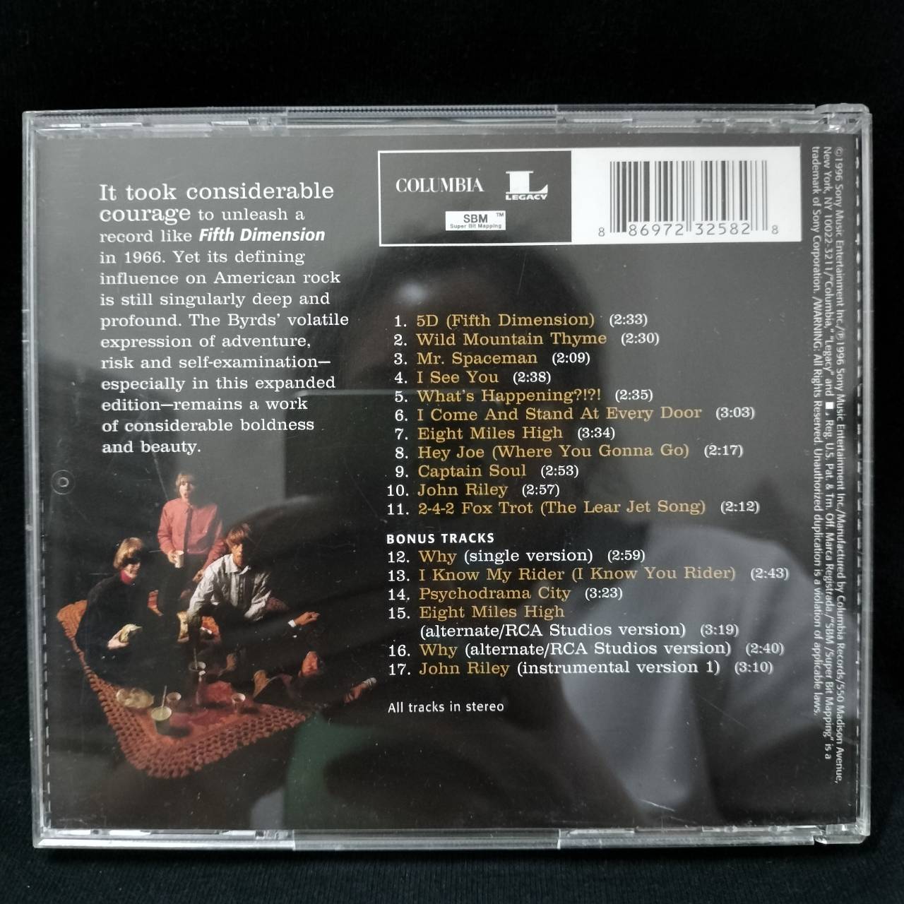 The Byrds – Fifth Dimension / USA / แผ่นดี