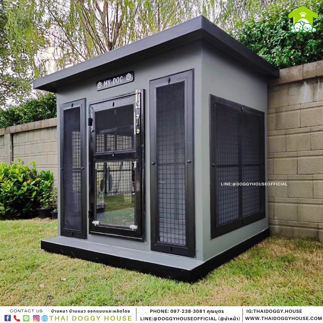 บ้านหมา แบบบ้าน Box Style