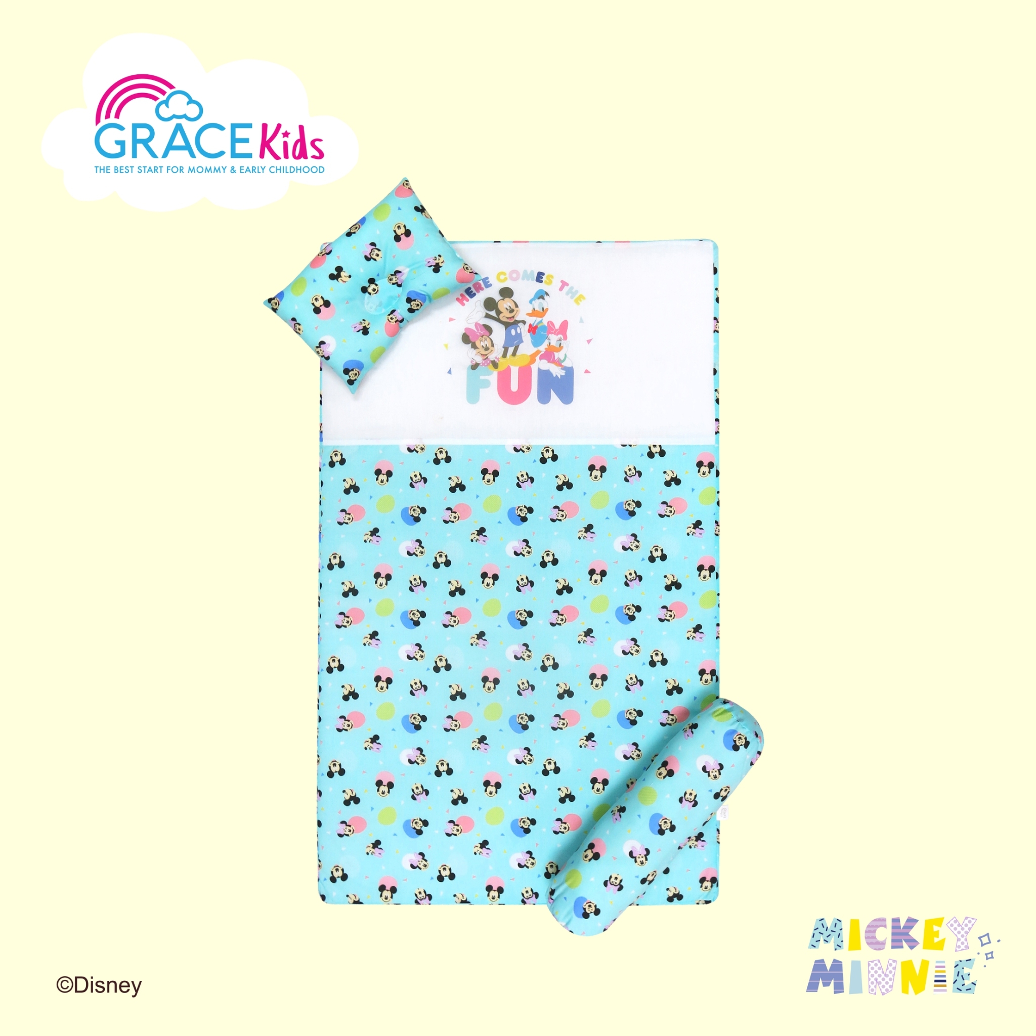 Grace Kids ลิขสิทธิ์ Disney Set ที่นอน Play All Day (A) size M