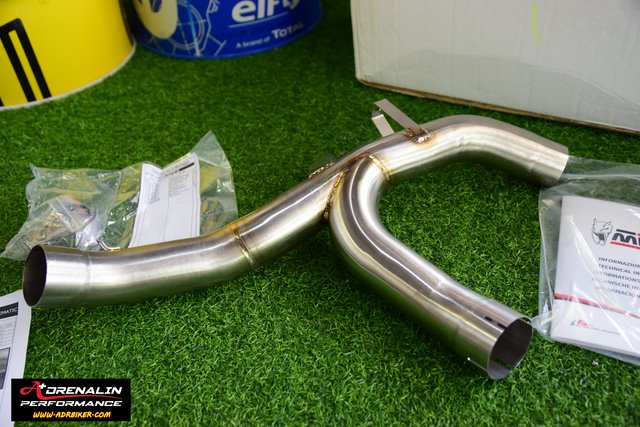 คอท่อ Mivv สำหรับ Multistrada 950 2017+ ใช้ได้กับปลายทุกยี่ห้อ (For Exhibition only)