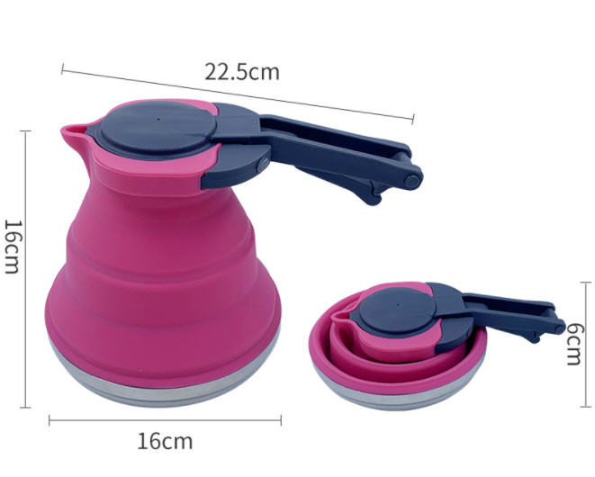 กาต้มน้ำพับได้,กาต้มน้ำซิลิโคน,กาต้มน้ำซิลิโคนพับได้