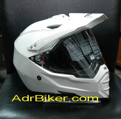 หมวกทรงวิบาก AGV รุ่นล่าสุด AX-8 dual EVO สีขาว Size M