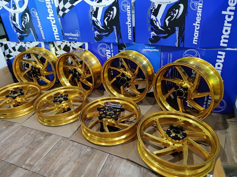 ล้อแต่ง MARCHESINI M7RS สำหรับ Panigale 1199