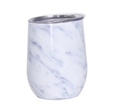 แก้วสแตนเลส,แก้วสแตนเลสลายหินอ่อน,12oz