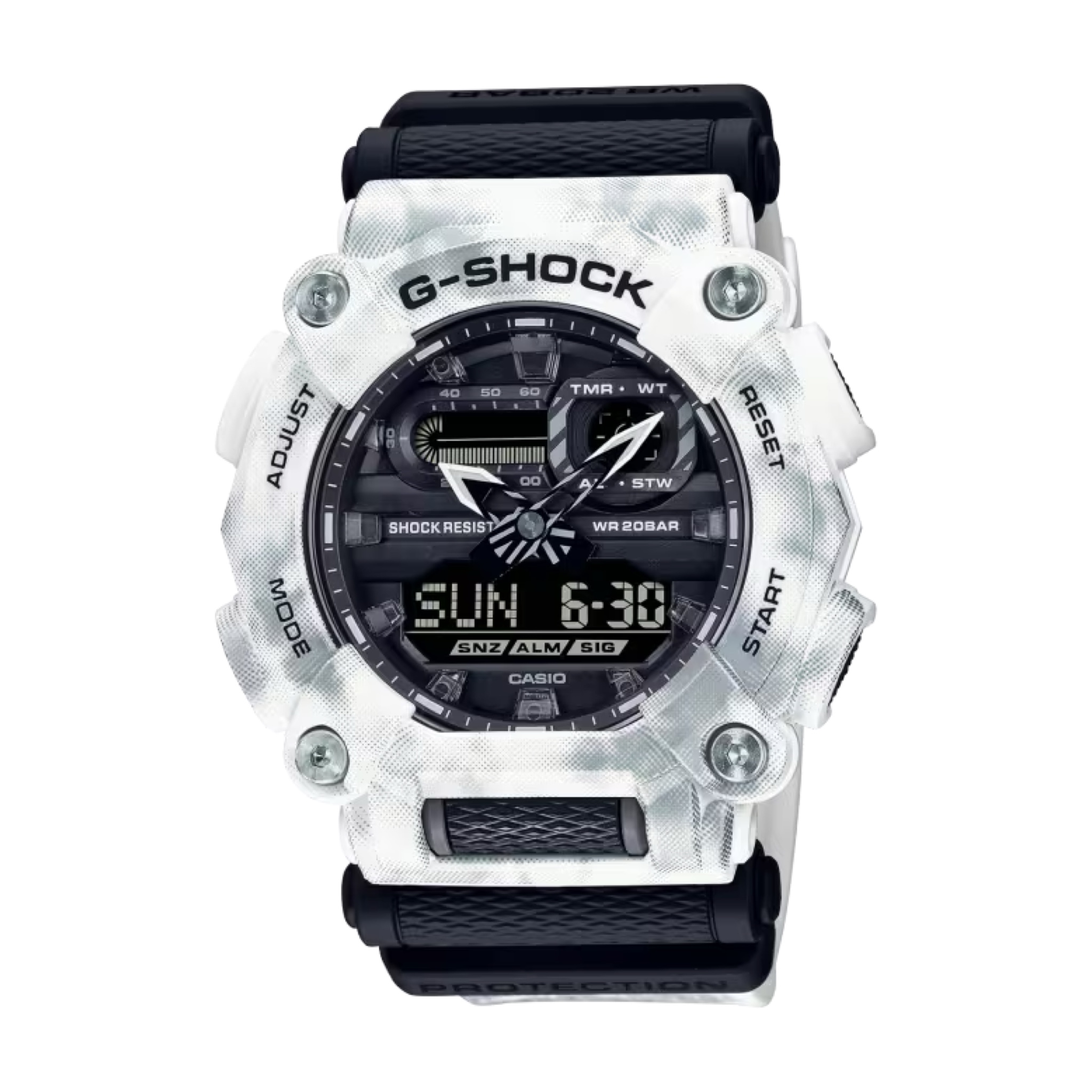 CASIO G-SHOCK นาฬิกาข้อมือ นาฬิกากันน้ำ นาฬิกาของแท้ ประกันศูนย์ CMG 1 ปี รุ่น GA-900GC-7A