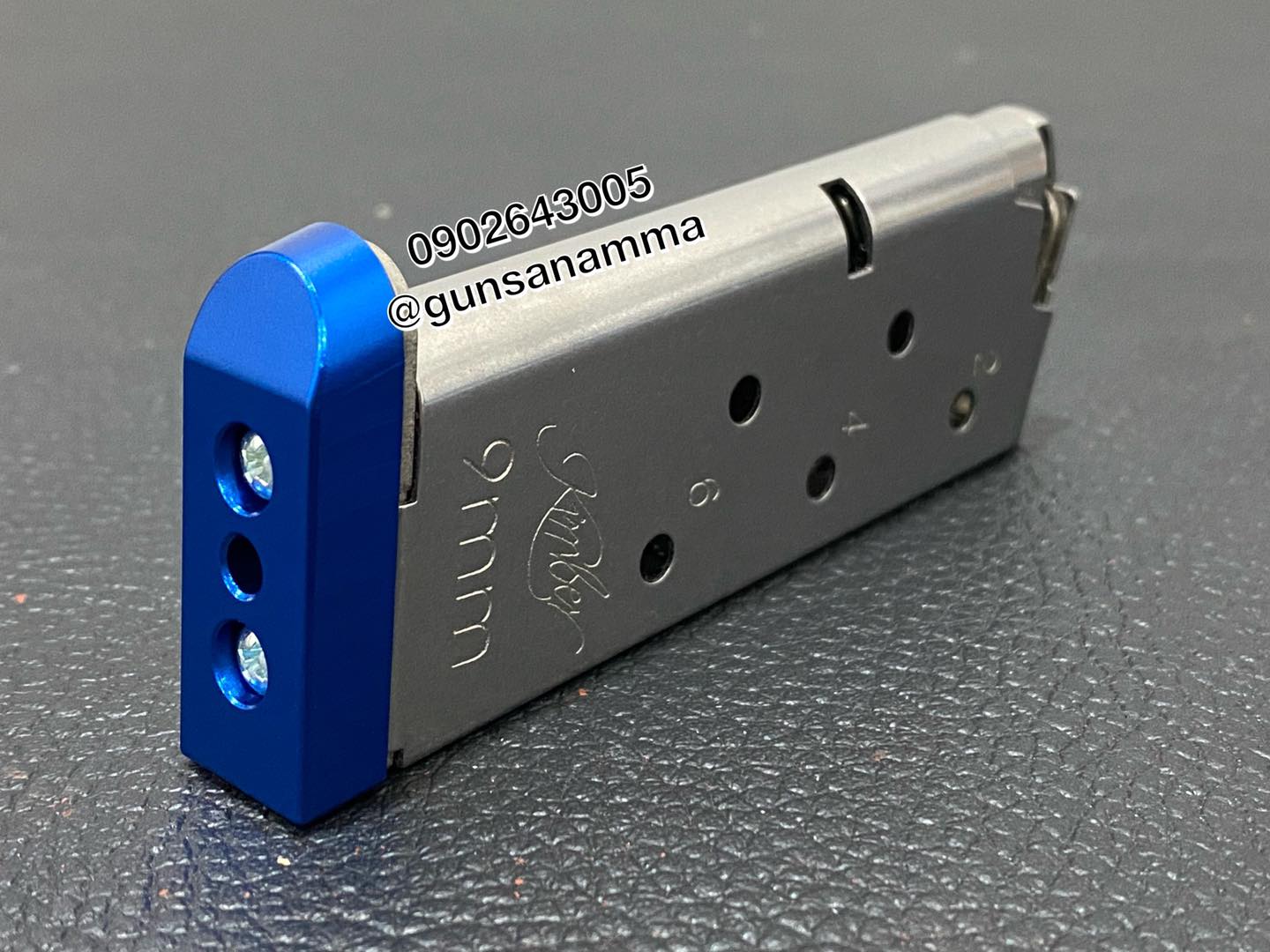 ส้นแม็กรองก้อย Kimber Micro9/1911-ยาว3.8cm x สูง0.7cm