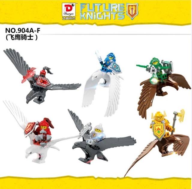 เลโก้จีน Dargo 904 ชุด NEXO Knights นกอินทรีย์