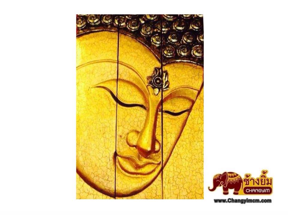 หน้าพระแกะสลัก ( แยก3ชิ้น )