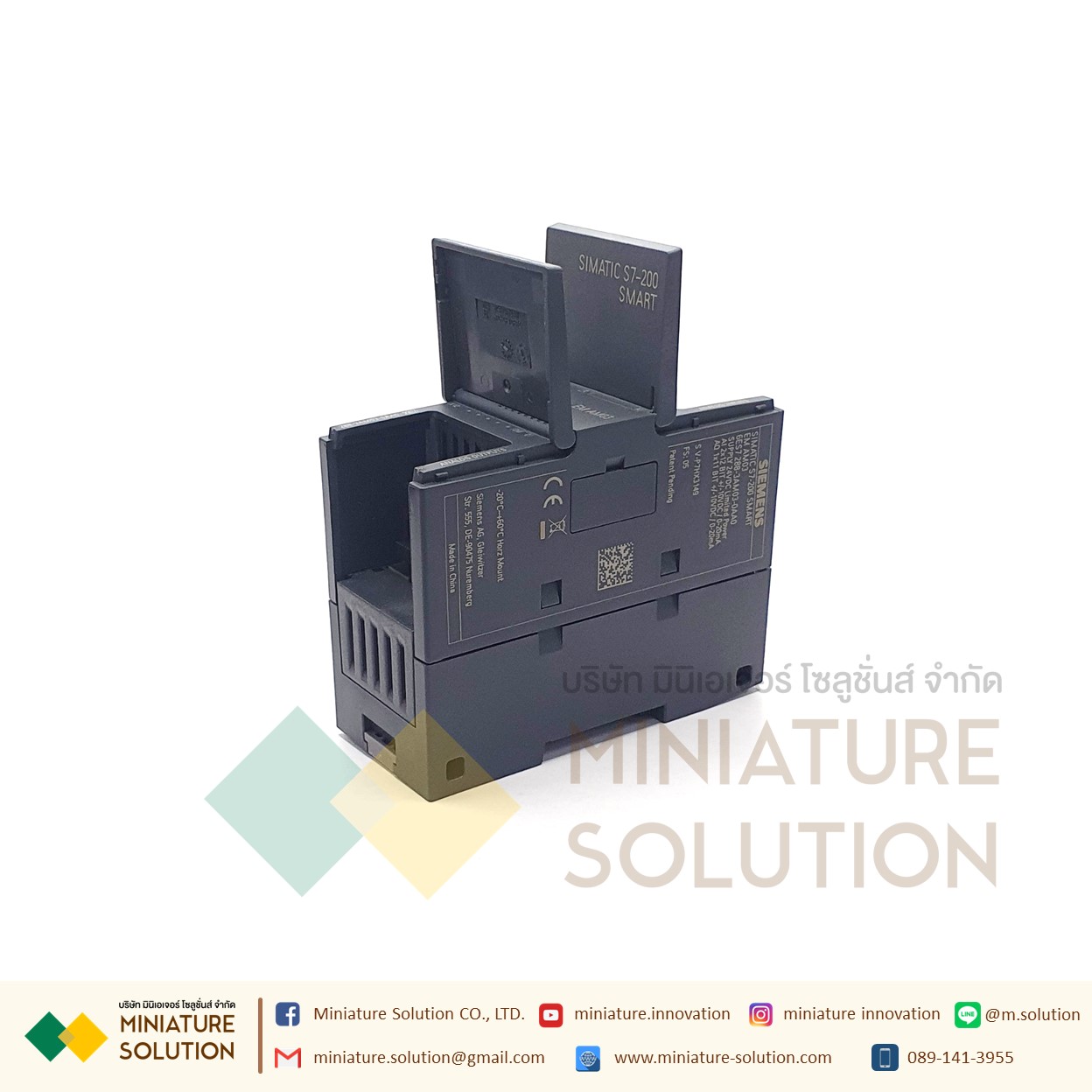 ซีเมนต์ SIMATIC S7-200 SMART PLC CPU SR20 SR30 SR40 ST20 ST30 CR20 SIEMENS analog module AE04 AE08 AM03 AM06 SB CM01 AQ01 AE01 (AM03)