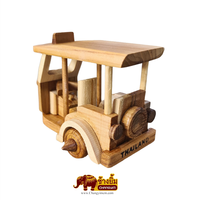รถตุ๊กตุ๊กไม้