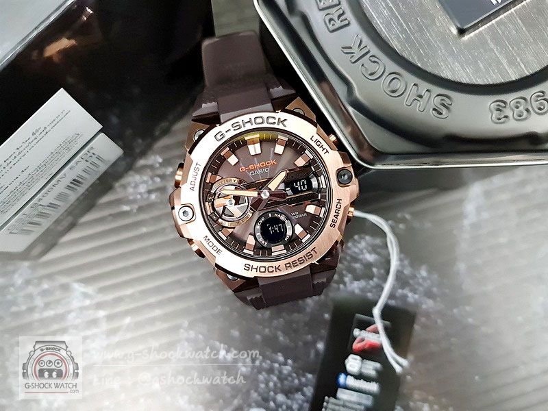 CASIO G-SHOCK นาฬิกาข้อมือ นาฬิกากันน้ำ นาฬิกาของแท้ ประกันศูนย์ CMG 1 ปี รุ่น GST-B400MV-5A