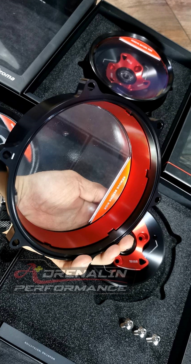 ครอบคลัทช์ใส Rizoma สำหรับ Panigale 899 1199 ชุด3ชิ้น
