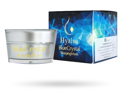 Kristin Ko Kool Hyalos BlueCrytal Sleeping Mask คริสติน โคคูล ไฮยาลอส บลูคริสตัล สลีปปิ้งมาส์ก