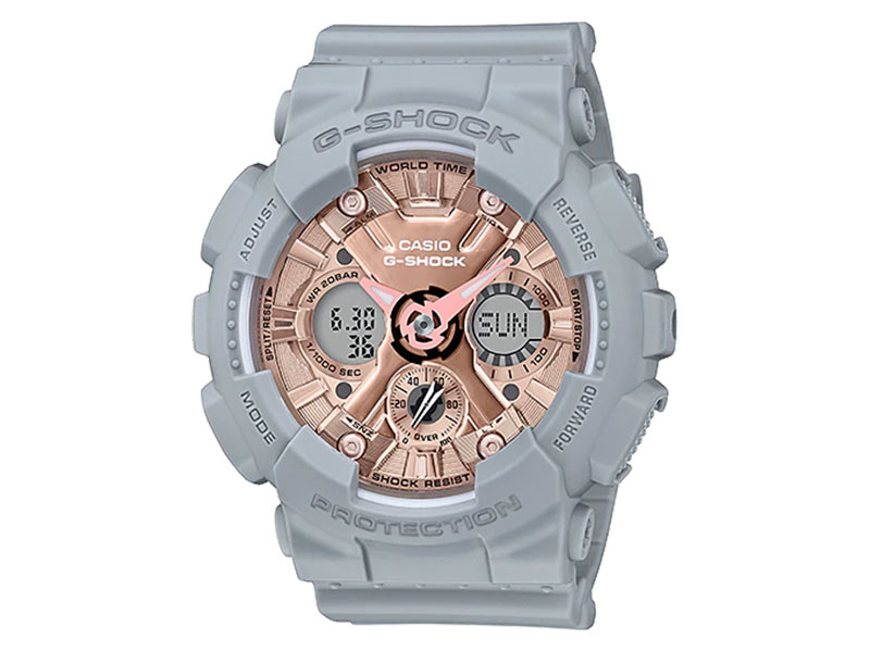 CASIO G-SHOCK MINI นาฬิกาข้อมือ นาฬิกากันน้ำ นาฬิกาของแท้ ประกันศูนย์ CMG 1 ปี รุ่น GMA-S120MF-8A