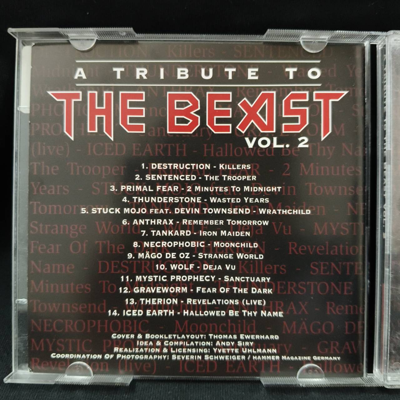 Various – A Tribute To The Beast Vol. 2 / GERMANY / 2CD / แผ่นสวย+แผ่นดี