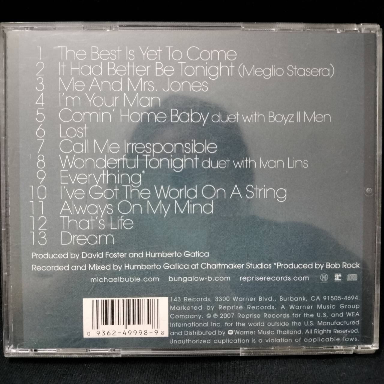 Michael Bublé – Call Me Irresponsible / THAILAND / แผ่นสวย