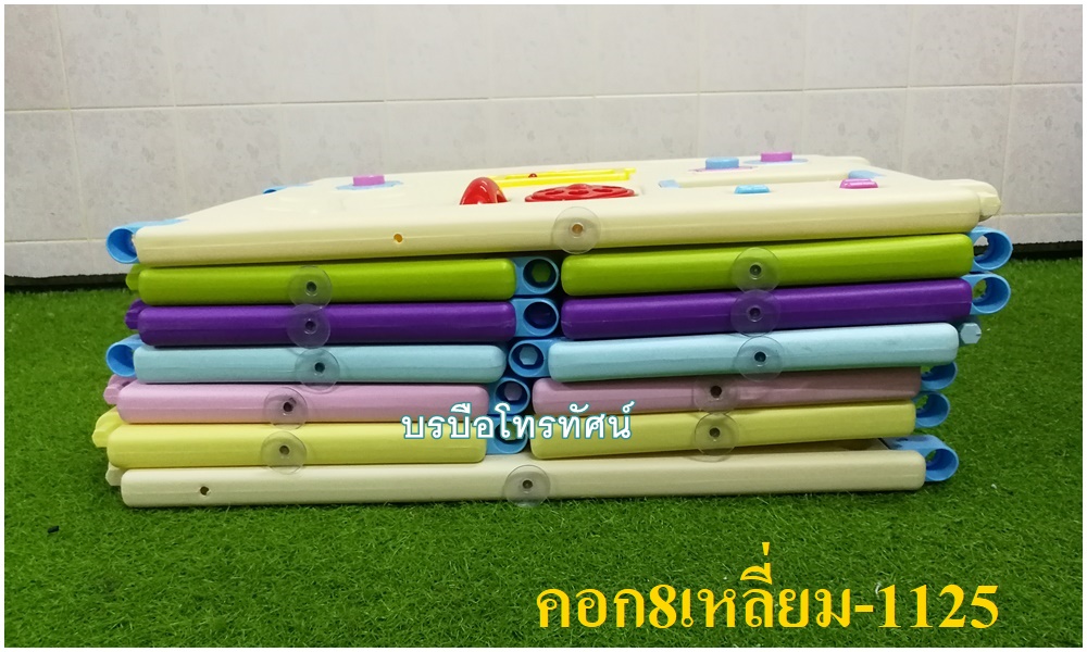 คอกกั้นเด็กราวหัดเดินเด็ก รั้วเกาะหัดเดิน เตียงขังเด็กพับเก็บได้ เตียงนอนเด็ก กระโดดเด้งดึ๋ง