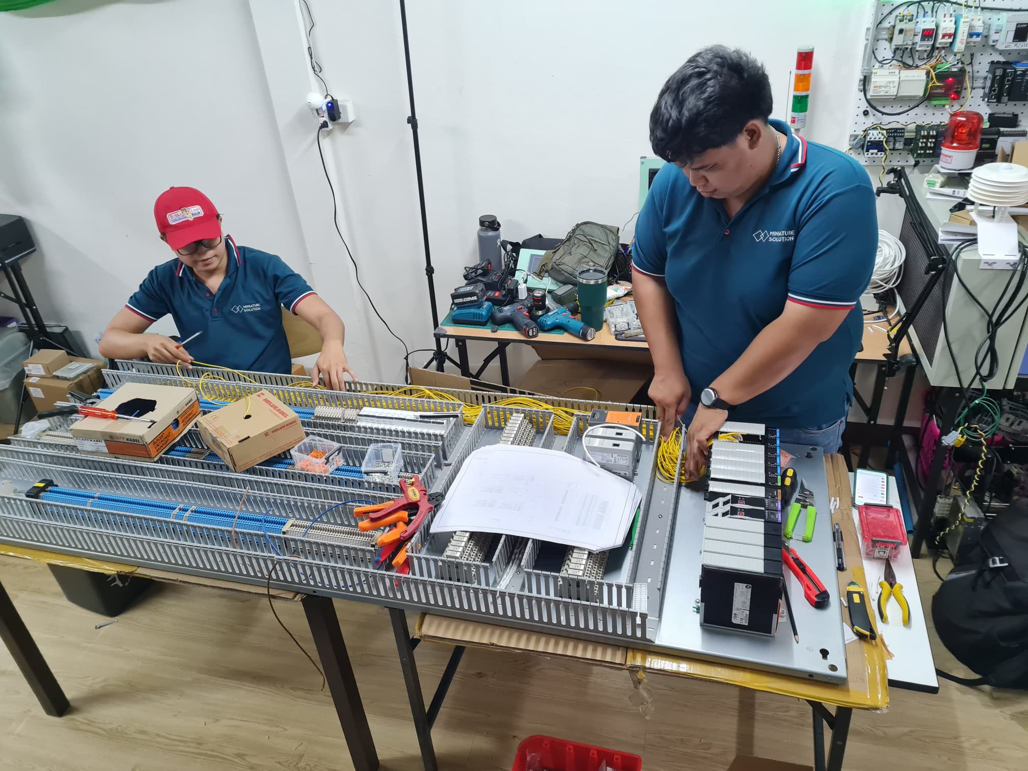 Assembly Wiring Control Box Allen-Bradley PLC