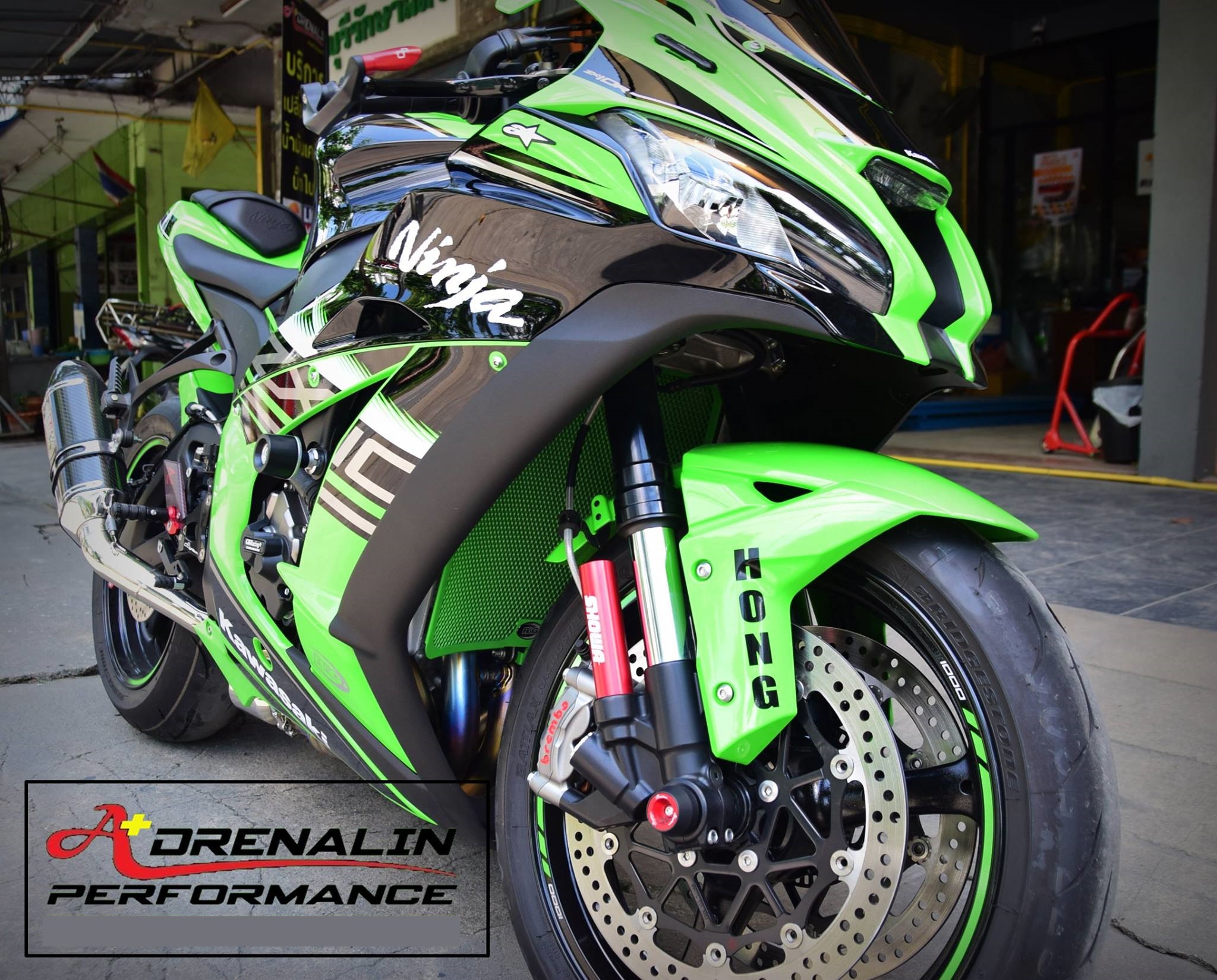 การ์ดหม้อน้ำ RG สำหรับ ZX10R 2016+