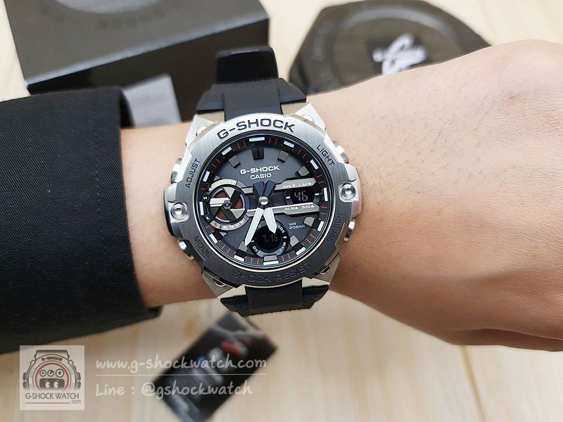 CASIO G-SHOCK นาฬิกาข้อมือ นาฬิกากันน้ำ นาฬิกาของแท้ ประกันศูนย์ CMG 1 ปี รุ่น GST-B400-1