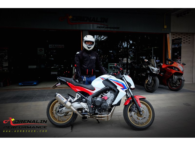 ท่อ Devil Evolution Full System Muffler สำหรับ cbr650 cb650f (For Exhibition only)