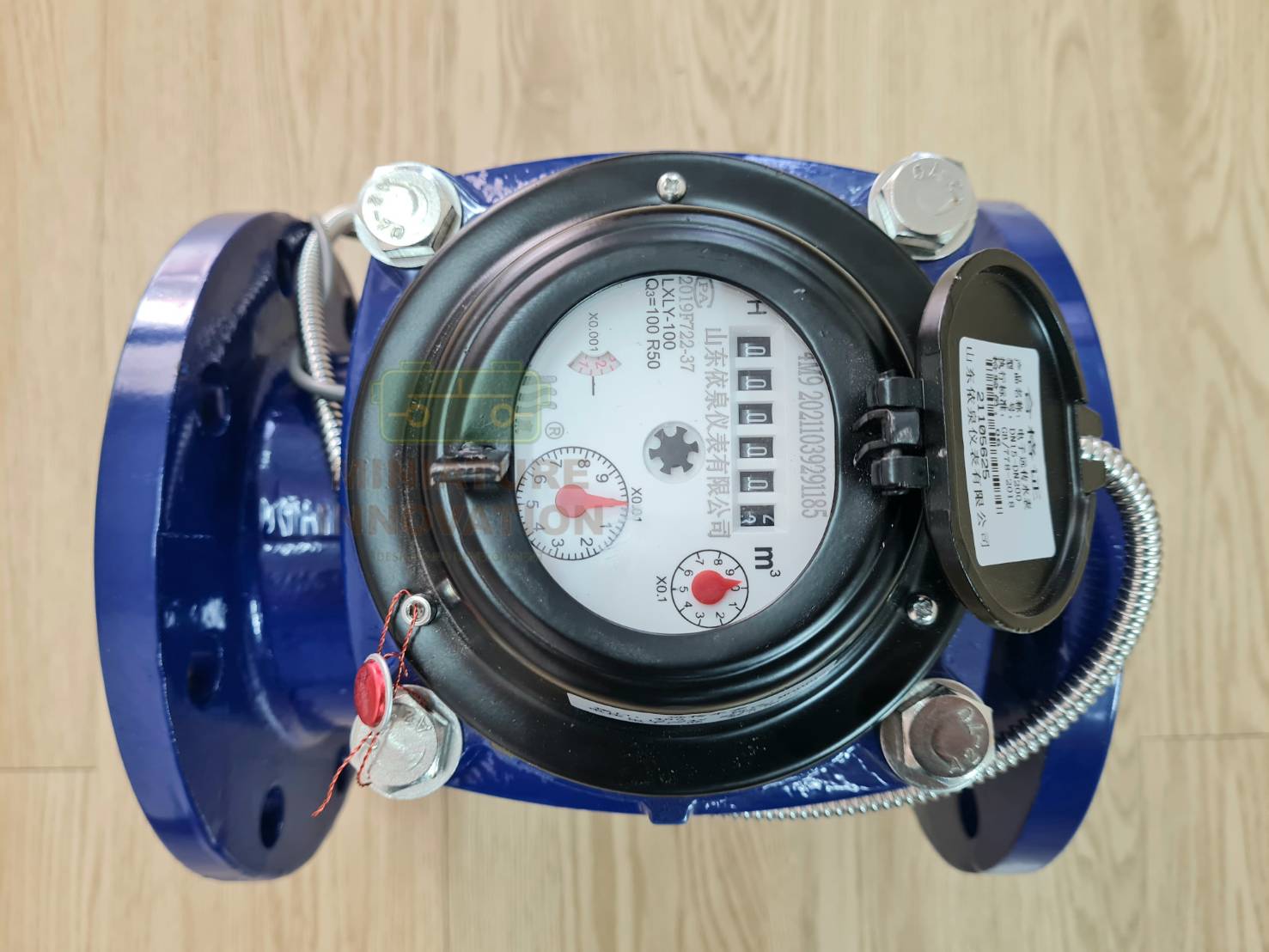 มิเตอร์วัดการใช้น้ำ RS485 Water Flow Meter RS485 MODBUS output DN100 4"