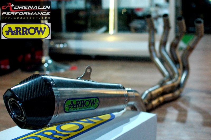 ท่อ Arrow รุ่น X-Kone silencer สำหรับ Versys 1000 (For Exhibition only)