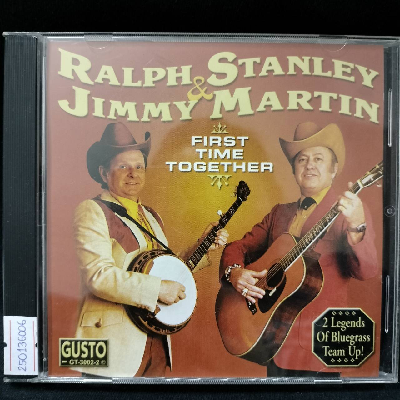 Jimmy Martin & Ralph Stanley – First Time Together / ไม่ระบุ / แผ่นสวย