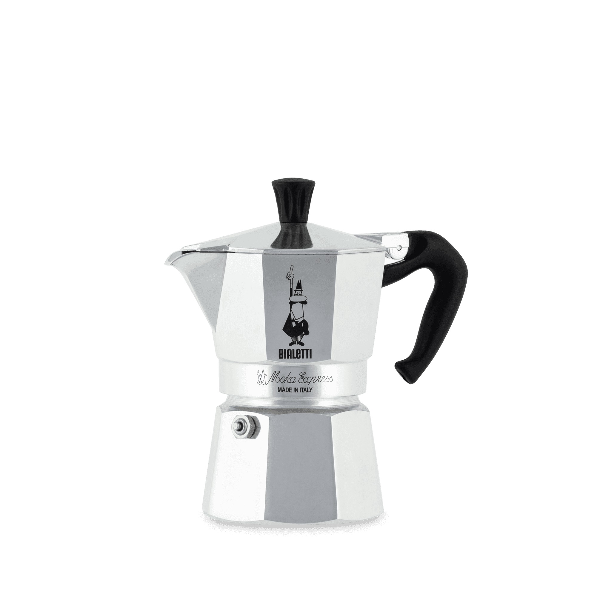 Bialetti Moka Pot หม้อต้มกาแฟรุ่น Moka Express ขนาด 3 ถ้วย (12-6339)