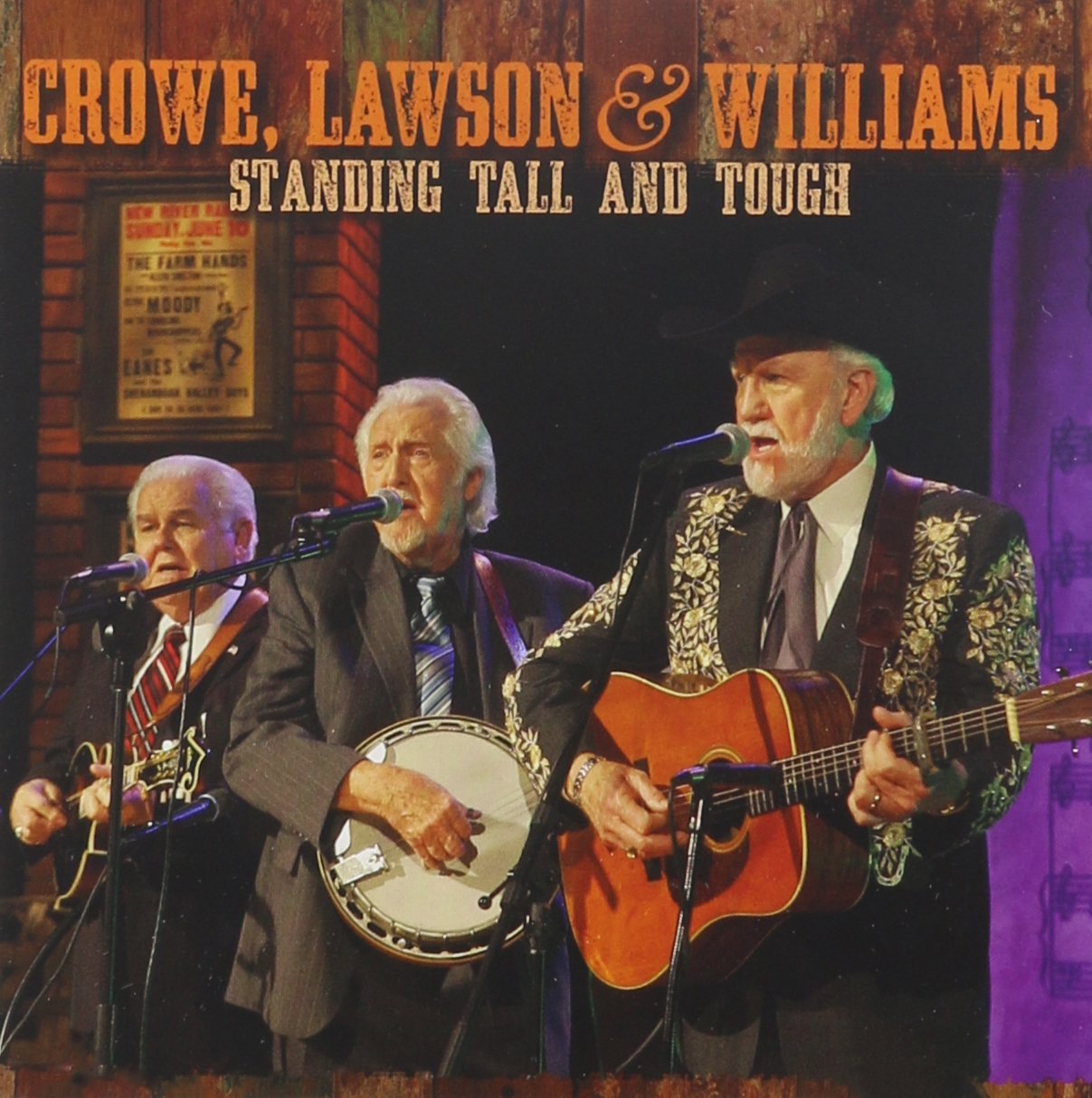 Crowe, Lawson & Williams – Standing Tall And Tough / USA / แผ่นสวย
