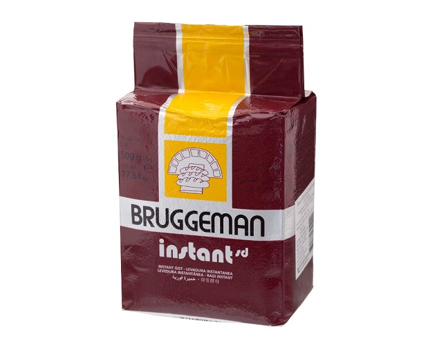 ยีสต์ Bruggeman Instant Dry Yeast Brown (for sweet dough) สีน้ำตาล ขนาด 500 กรัม ( 06-0002)